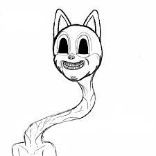 Image result for cartoon cat color page cat coloring page. Halloween Cartoon Cat Coloring Page Free Printable Coloring Pages For Kids