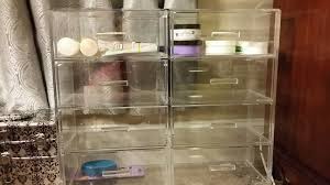 Tainoki Acrylic 8 Drawer Storage On Wheels Homegoods Glam Room Storage Drawers Bathroom Medicine Cabinet
