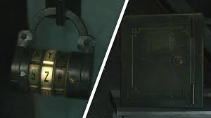 There are dial locks used on lockers, traditional safe locks, as well as portable safes which use a this locker is located at the top of the stairwell at the back of the police station. Resident Evil 2 Safe Codes Fur Alle Tresore Und Kombinationsschlosser
