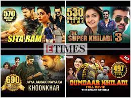 Hindi movies dubbed in telugu