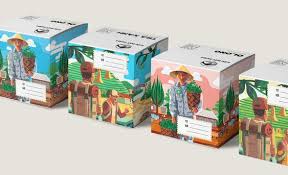 Cau Dat Farm Tea Packaging Design Tea Packing Design Creative Packaging Design