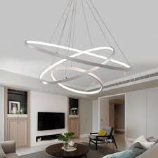 Modern Halo Led Avize Asili Aydinlatma Merdiven Avizeler Luks Cristal Avize Lamba Oturma Yemek Odasi Dekor Icin