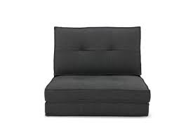 ovela 2 in 1 lounge chair and futon charcoal sofa bed home lounge chair sofa bed