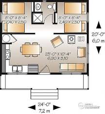 Plan De Maison Unifamiliale Le Relais No 1904 Avec Images Plan Maison 2 Chambres Maison Deux Chambres Plan Maison