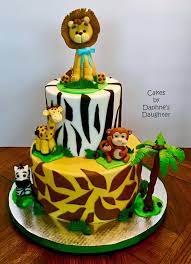 Wild safari baby shower cake. The Bake More Safari Baby Shower Cake