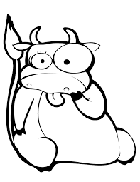 Cartoon cow coloring pages are a fun way for kids of all ages to develop creativity, focus, . Cows Colouring Pages Page 2 Coloring Library