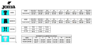 one stop sports sizing guide