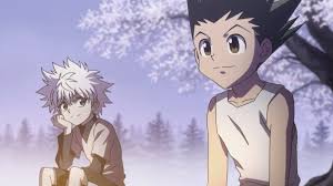 Hunter X Hunter Killua Gon Screenshot Hunter Anime Anime Killua Plucky gon's quest to find his dad leads him into a whole world of crazy adventure. hunter x hunter killua gon screenshot