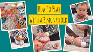 How To Play With A 3 Month Old Baby Youtube