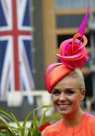 Neon Red Orange And Fuchsia Fascinator That Looks Like It Has A Little Pink Sail On Top Fascinator Fancy Hats Beautiful Hats