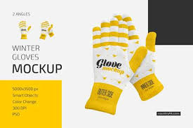 Download Winter Gloves Mockup Set 6016401 Freepsdvn