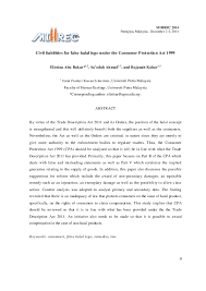 (3) without limiting subsection (1), one or more of the following constitutes a deceptive act or practice Pdf Civil Liabilities For False Halal Logo Under The Consumer Protection Act 1999 Sa Odah Ahmad And Elistina Binti Abu Bakar Fem Academia Edu