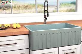 ruvati's fiamma fireclay sinks now