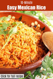 This Easy Mexican Rice Recipe Takes Only 10 Minutes To Make Mexican Rice Recipes Mexican Rice Easy Rice Recipes For Dinner
