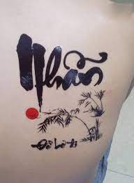 Chữ nhẫn là một trong những hình xăm được yêu thích nhất hiện nay. Nhá»¯ng Y NghÄ©a Hinh XÄƒm Chá»¯ Nháº«n Ma Báº¡n Khong Nen Bá» Qua