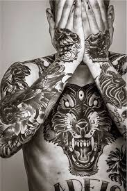 Black And Grey Chest Tattoo Men Image Result For Black Traditional Chest Tattoos Traditional Chest Tattoo Cool Chest Tattoos Chest Tattoo Men