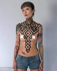 Check spelling or type a new query. Tattoo Tagged With Torso Chest Huge Wawong Facebook Blackwork Twitter Geometric Inked App Com