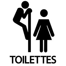 Sticker Pour Portes Sticker Porte Toilettes Messieurs Et Dames Ambiance Sticker Com Signes De Toilette Toilettes Logo Toilettes