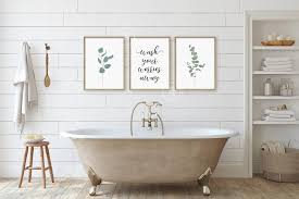 Bathroom Wall Decor Poster Prints Set Of 3 Wall Art Etsy In 2020 Bathroom Wall Decor Bathroom Wall Art Bathroom Wall