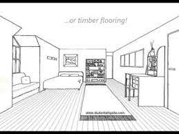 The example is a bedroom but the same principals can be applied to drawing other rooms with different objects and furniture. One Point Perspective Drawing The Ultimate Guide