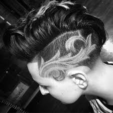 pin by clove bovee on trendy hawk styles half shaved hair shaved hair short hair styles