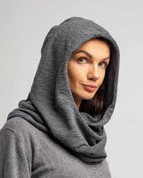 Soft Wool Gray Hood Unisex, Gray Cowl Scarf Men, Cowl Shrug Men, Cowl Hood,  Festival Head Scarf, Convertible Scarf, Hooded Scarf,natura