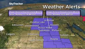 Thunderstorms are still in forecast. Severe Thunderstorm Watch Ended In Saskatchewan Globalnews Ca