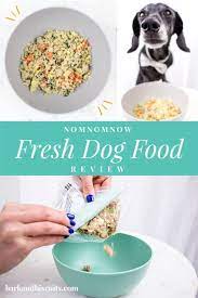Nomnomnow Fresh Dog Food Review Bark And Biscuits Dog Food Reviews Dog Food Recipes Best Dog Food