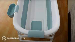 Bathtub folding wannenbad fass erwachsenen wanne aufblasbare badewanne, dicker plastikeimer badewanne. Faltbare Badewanne Erwachsene Test 2021 Erfahrung Bewertung