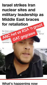 Die verdomde #ANC wil mos gaan krap in verkeerde slaai. Ons #Afrikaners  gaan nou verder houe vat ekonomies... www.afrikaner.site #refugees #israel