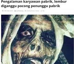 Momen salah kira bisa melihat hantu ini menjadi viral di media sosial. 30 Gambar Wajah Pocong Arti Gambar