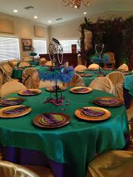 Growing up, my relatives lived in a town with a bunch of roaming peacocks and i called them peababies, peahens. Kevonti S Peacock Baby Shower Baby Shower Party Ideas Photo 13 Of 45 Catch My Party