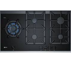 Table De Cuisson Gaz 90 Cm 5 Feux 13700w Noir Inox T29ta79n0 Plaque Gaz But
