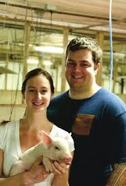 Kim Loranger, la jeune femme qui parle à ses cochons