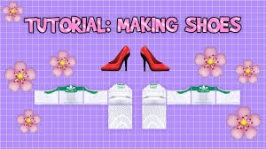 How to make shoes on roblox. Roblox Clothing Tutorial Making Shoes Youtube