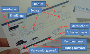 Der scheck dürfte aufgrund der vorlagefristen nicht mehr bei der bank einzulösen sein. Amerikanische Schecks Richtig Ausfullen Video Anleitung