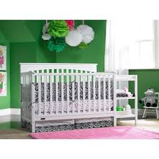 Graco Woodbridge 4 In 1 Fixed Side Crib And Changing Table Combo White 179 Crib And Changing Table Combo Crib With Changing Table Cribs