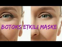 Botoks Etkili Maske Evdeki Malzemelerle Kirisiklara Veda Youtube Maskeler Youtube