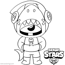 Top produkte von picture jetzt beim bergsportprofi bestellen! Leon Brawl Stars Coloring Pages Shark Leon Xcolorings Com