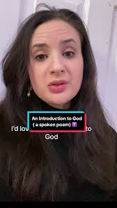 An introduction to God ✝️ prompt given by: @Tyler Steven Tittle #spokenword  #originalpoem #poetrytok #Godisreal #spokenwordartist #wannabepoet