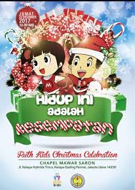 Shalom, saya boleh nanya… apa tema natal untuk anak sekolah minggu yang keren ya? Hadirilah Perayaan Natal Sekolah Minggu Gereja Bethel Indonesia Mawar Saron Facebook