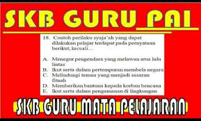 Contoh Soal Cpns 2018 Tes Skb Cpns Guru Pendidikan Agama Islam Pai Icpns