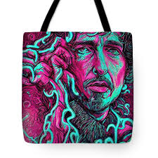Hypnotic Illustration Of Bob Dylan #2 Acrylic Print by Edgar Dorice