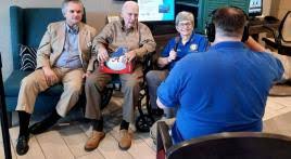 Post 911 supports member after fire destroys his home