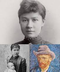Johanna “Jo” Bonger (1862–1925), was Vincent van Gogh's sister-in-law,  married to his younger brother, Theo van Gogh. Jo Bonger played a crucial  role in preserving Vincent's legacy and ensuring his work gained