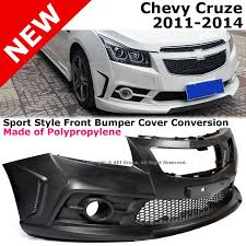 Black 2011 Chevy Cruze Interior Chevy Cruze 11 14 Front Bumper Cover Kit Conversion P P Black Chevy Cruze Accessories Chevy Cruze Cruze