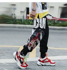 Free Shipping Casual Pants Man Spring New Arrival Animal 3d Print Fashion Joggers Harajuku Streetwear Hip Hop Black Sweatpants Jkp2207 Harajuku Fashion Street Mens Pants Fashion Fashion Joggers