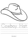 > cowboy hat coloring page. Cowboy Hat Coloring Page Twisty Noodle