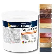 Aqua Color UV Protect: напівпрозора фарба-лазур для захисту деревини
