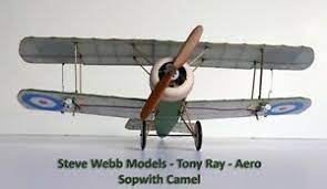 Ww 1 aces fighter series epp kit, four types to choose from: 1x Tony Ray Aero Modell Balsa Laser Cut Sopwith Camel Indoor Rc Anleitung Inkl Ebay